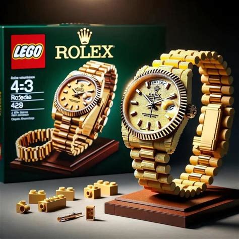 rolex lego uhr|Rolex Lego sets.